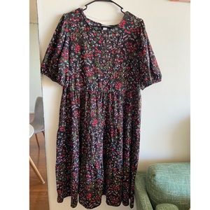 Size 1X Ava & Viv Midi Dress